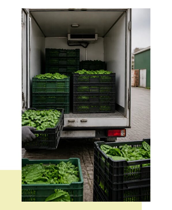 Перевозка шпината в Ленинск-Кузнецкого с сохранением свежести продукции